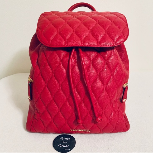 amy leather backpack Amelia Red Raw Leather ergonomic leather backpack offers ample storage and innovative organizationready to take on whatever the day brings The Emerson Pack Fine Leather